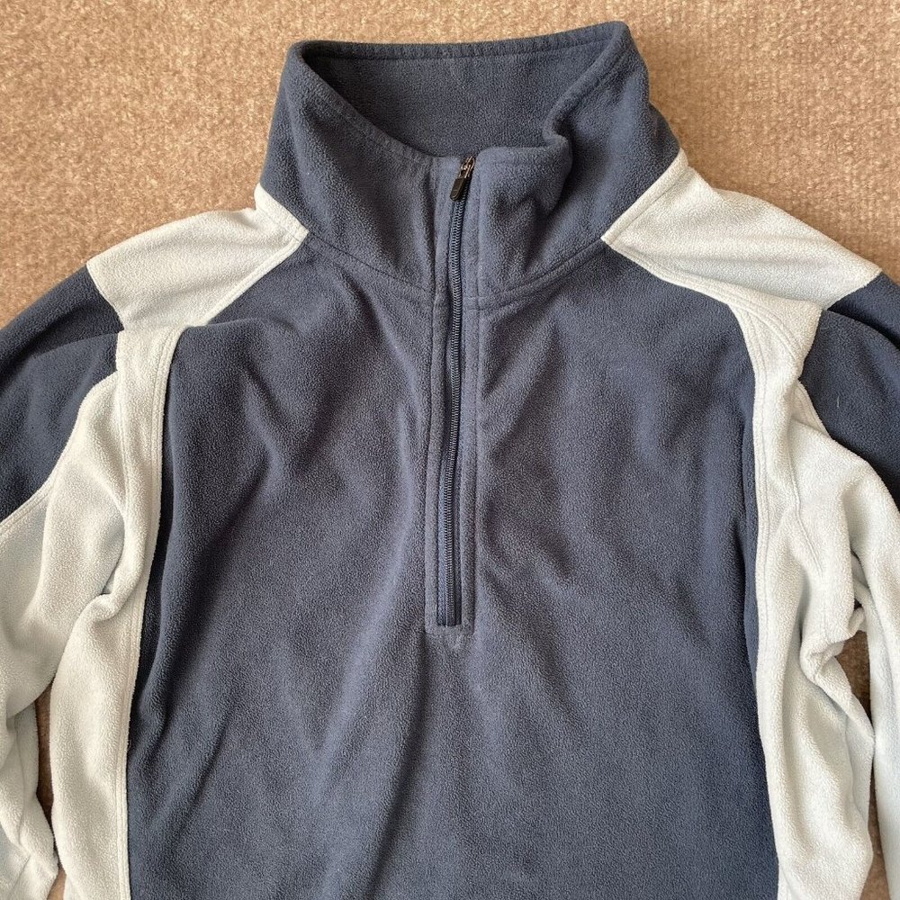 The North Face Jacket Womens Small Blue Fleece Lightweight TKA 100 Microfiber - Picture 2 of 9